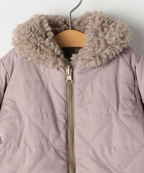 SHIPS / シップス その他アウター | SHIPS KIDS:80〜90cm / プードルファー×タフタ リバーシブル ジャケット | 詳細4