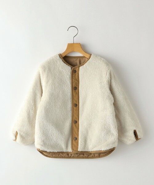 SHIPS / シップス その他アウター | SHIPS KIDS:100〜130cm /〈手洗い可能〉ボア×キルティング リバーシブル ブルゾン | 詳細14