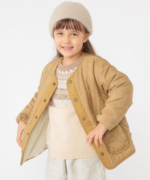 SHIPS / シップス その他アウター | SHIPS KIDS:100〜130cm /〈手洗い可能〉ボア×キルティング リバーシブル ブルゾン | 詳細2