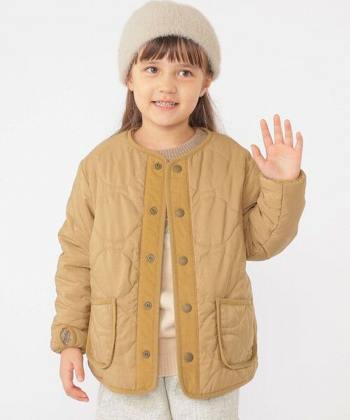 SHIPS / シップス その他アウター | SHIPS KIDS:100〜130cm /〈手洗い可能〉ボア×キルティング リバーシブル ブルゾン | 詳細3