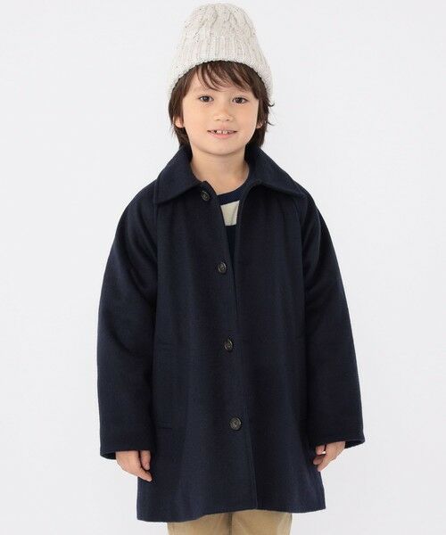 SHIPS / シップス その他アウター | SHIPS KIDS:100〜130cm / ステンカラー コート(ネイビー)