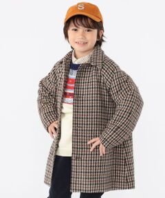 SHIPS / シップス その他アウター | SHIPS KIDS:100〜130cm / ガンクラブチェック ステンカラー コート