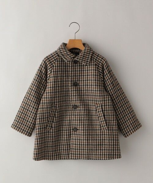 SHIPS / シップス その他アウター | SHIPS KIDS:100〜130cm / ガンクラブチェック ステンカラー コート | 詳細10