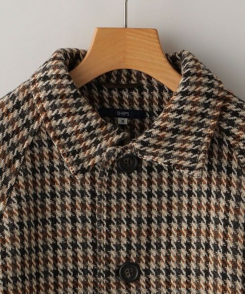 SHIPS / シップス その他アウター | SHIPS KIDS:145〜160cm / ガンクラブチェック ステンカラー コート | 詳細10