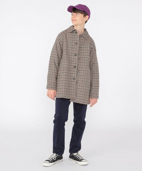 SHIPS / シップス その他アウター | SHIPS KIDS:145〜160cm / ガンクラブチェック ステンカラー コート | 詳細5