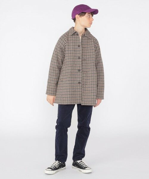SHIPS / シップス その他アウター | SHIPS KIDS:145〜160cm / ガンクラブチェック ステンカラー コート | 詳細6