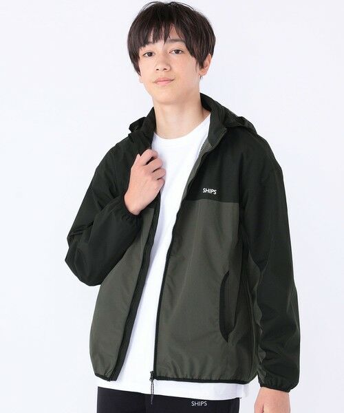 SHIPS / シップス その他アウター | SHIPS KIDS:140〜160cm / 〈撥水/洗濯機可能〉ライト マウンテンパーカ(ブラック)