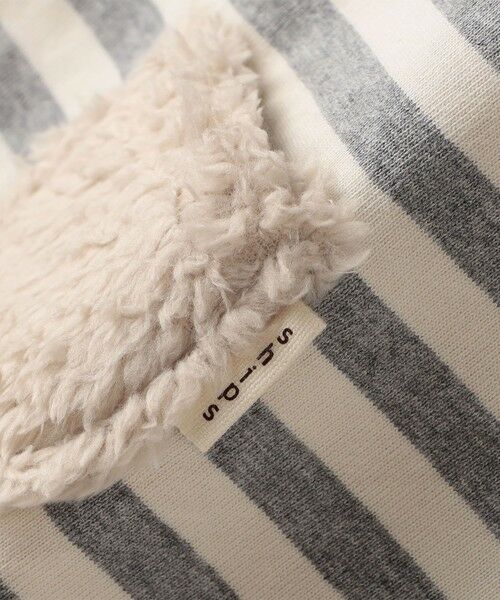 SHIPS / シップス ポンチョ | SHIPS KIDS:ベビー ボーダー リバーシブル ポンチョ | 詳細1