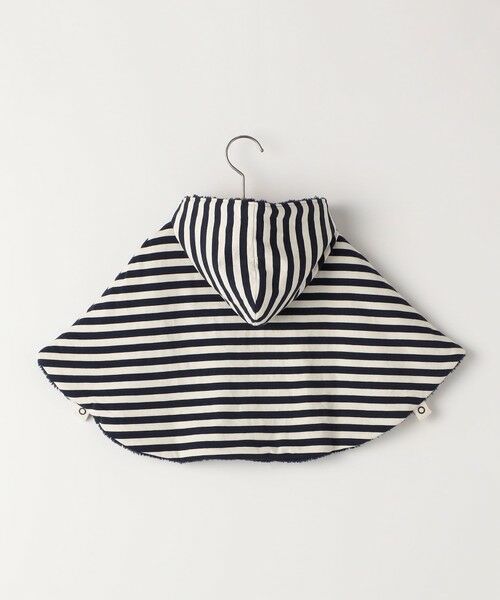 SHIPS / シップス ポンチョ | SHIPS KIDS:ベビー ボーダー リバーシブル ポンチョ | 詳細2