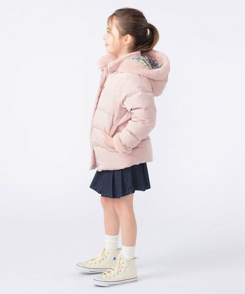 SHIPS / シップス ダウンジャケット・ベスト | SHIPS KIDS:100〜130cm /〈撥水/手洗い可能〉ミディアム丈 リサイクル ダウン フーディー | 詳細6