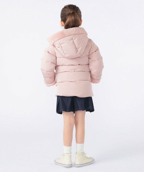 SHIPS / シップス ダウンジャケット・ベスト | SHIPS KIDS:100〜130cm /〈撥水/手洗い可能〉ミディアム丈 リサイクル ダウン フーディー | 詳細9