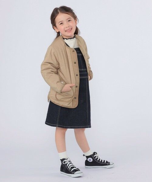 SHIPS / シップス ブルゾン | SHIPS KIDS:100〜130cm/〈洗濯機可能〉ボア×キルティング リバーシブル ブルゾン | 詳細4