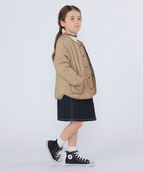 SHIPS / シップス ブルゾン | SHIPS KIDS:100〜130cm/〈洗濯機可能〉ボア×キルティング リバーシブル ブルゾン | 詳細7
