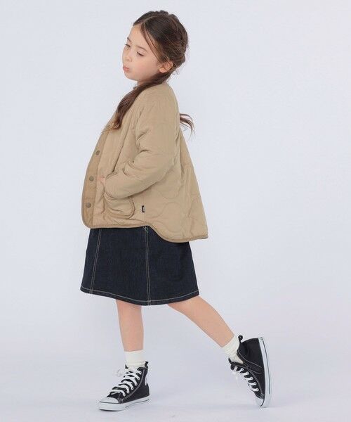 SHIPS / シップス ブルゾン | SHIPS KIDS:100〜130cm/〈洗濯機可能〉ボア×キルティング リバーシブル ブルゾン | 詳細9