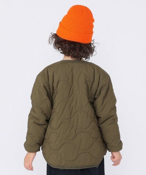 SHIPS / シップス ブルゾン | SHIPS KIDS:100〜130cm/〈洗濯機可能〉ボア×キルティング リバーシブル ブルゾン | 詳細22
