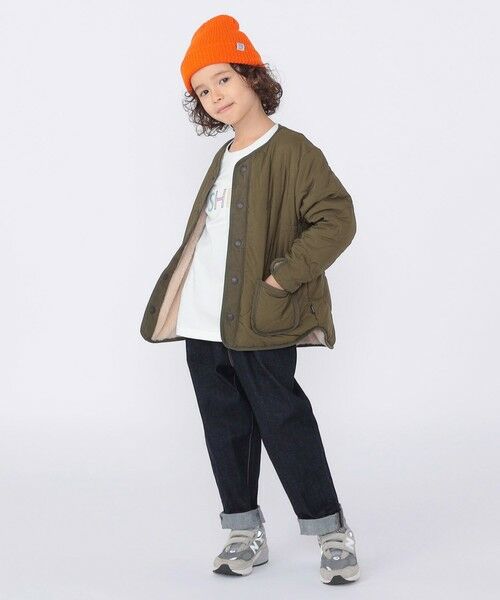 SHIPS / シップス ブルゾン | SHIPS KIDS:100〜130cm/〈洗濯機可能〉ボア×キルティング リバーシブル ブルゾン | 詳細24