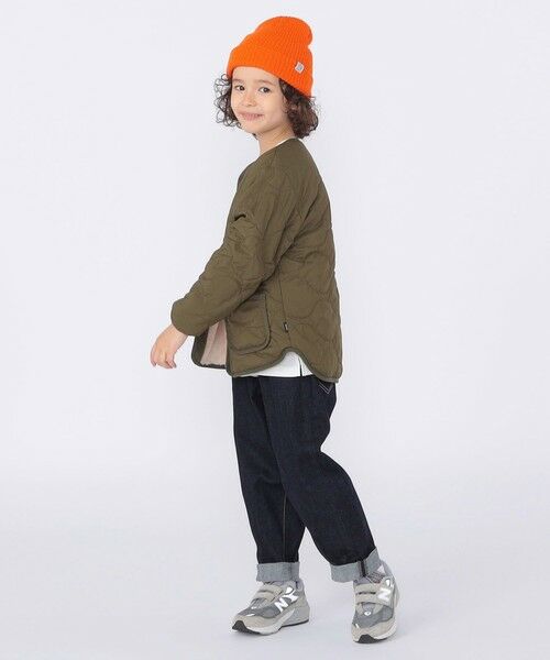SHIPS / シップス ブルゾン | SHIPS KIDS:100〜130cm/〈洗濯機可能〉ボア×キルティング リバーシブル ブルゾン | 詳細26