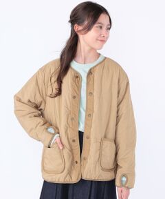 SHIPS / シップス ブルゾン | SHIPS KIDS:140〜160cm/〈洗濯機可能〉ボア×キルティング リバーシブル ブルゾン