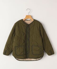 SHIPS / シップス ブルゾン | SHIPS KIDS:140〜160cm/〈洗濯機可能〉ボア×キルティング リバーシブル ブルゾン