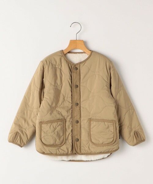 SHIPS / シップス ブルゾン | SHIPS KIDS:140〜160cm/〈洗濯機可能〉ボア×キルティング リバーシブル ブルゾン | 詳細7