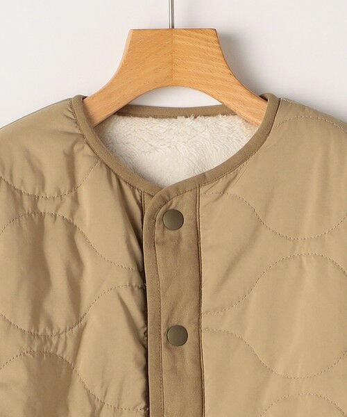 SHIPS / シップス ブルゾン | SHIPS KIDS:140〜160cm/〈洗濯機可能〉ボア×キルティング リバーシブル ブルゾン | 詳細9