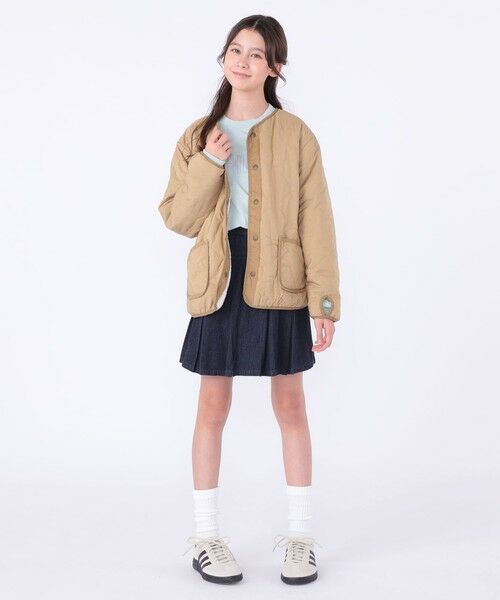 SHIPS / シップス ブルゾン | SHIPS KIDS:140〜160cm/〈洗濯機可能〉ボア×キルティング リバーシブル ブルゾン | 詳細4