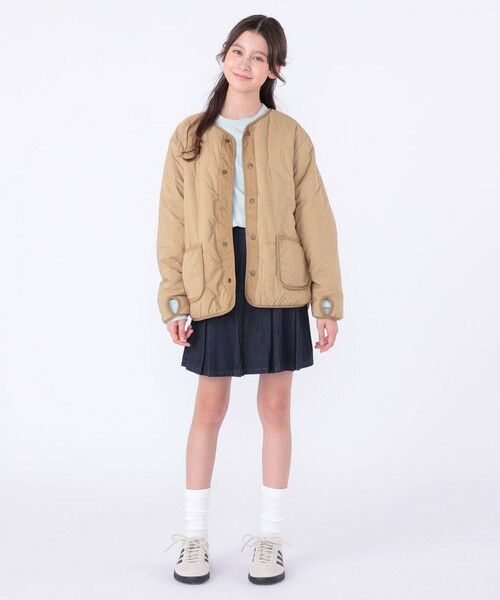 SHIPS / シップス ブルゾン | SHIPS KIDS:140〜160cm/〈洗濯機可能〉ボア×キルティング リバーシブル ブルゾン | 詳細5