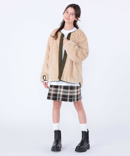 SHIPS / シップス ブルゾン | SHIPS KIDS:140〜160cm/〈洗濯機可能〉ボア×キルティング リバーシブル ブルゾン | 詳細19