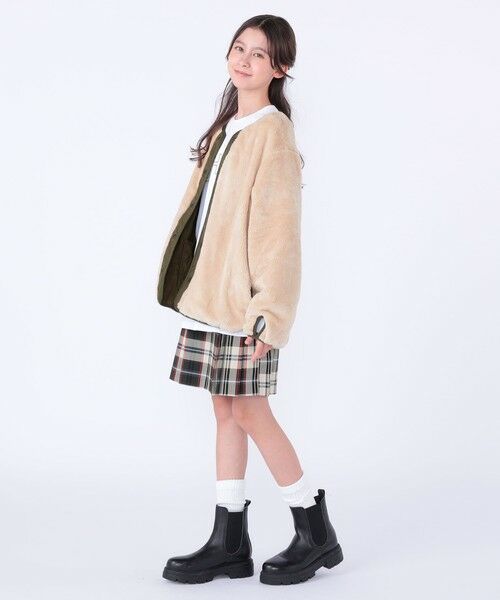 SHIPS / シップス ブルゾン | SHIPS KIDS:140〜160cm/〈洗濯機可能〉ボア×キルティング リバーシブル ブルゾン | 詳細21