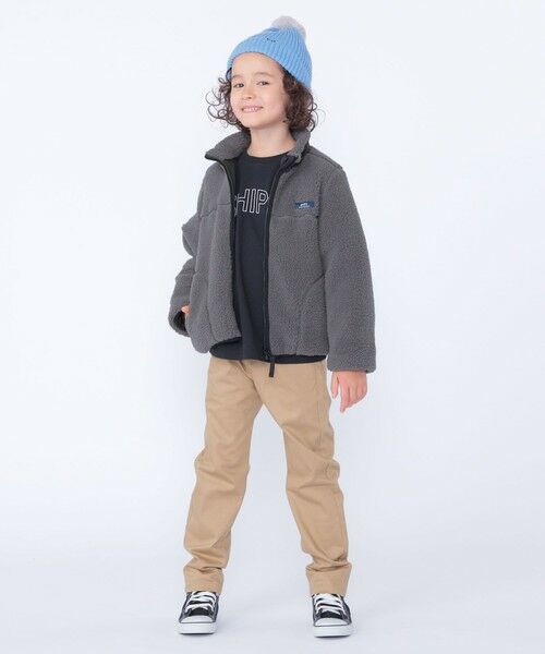SHIPS / シップス ブルゾン | SHIPS KIDS:100〜130cm/〈洗濯機可能〉ボア リバーシブル ジャケット | 詳細7