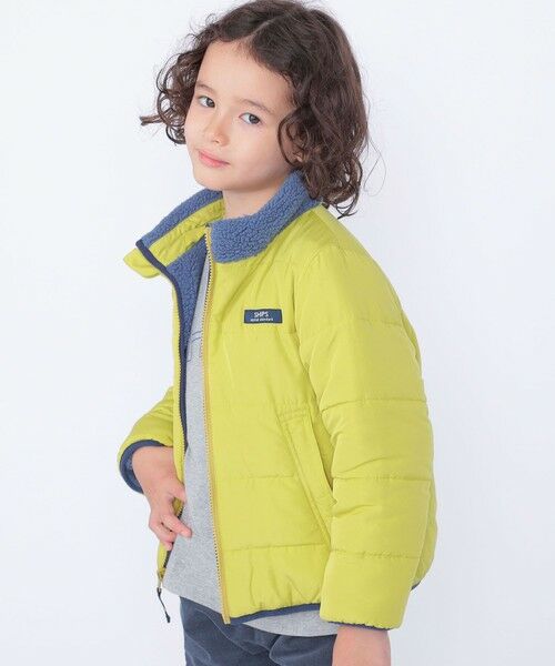 SHIPS / シップス ブルゾン | SHIPS KIDS:100〜130cm/〈洗濯機可能〉ボア リバーシブル ジャケット | 詳細13