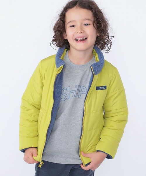 SHIPS / シップス ブルゾン | SHIPS KIDS:100〜130cm/〈洗濯機可能〉ボア リバーシブル ジャケット | 詳細14