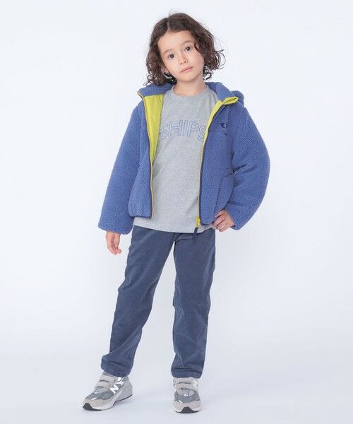 SHIPS / シップス ブルゾン | SHIPS KIDS:100〜130cm/〈洗濯機可能〉ボア リバーシブル ジャケット | 詳細17