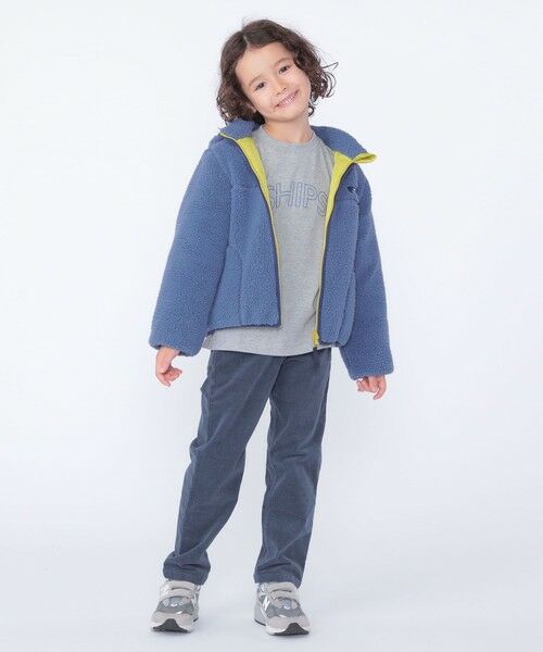 SHIPS / シップス ブルゾン | SHIPS KIDS:100〜130cm/〈洗濯機可能〉ボア リバーシブル ジャケット | 詳細18