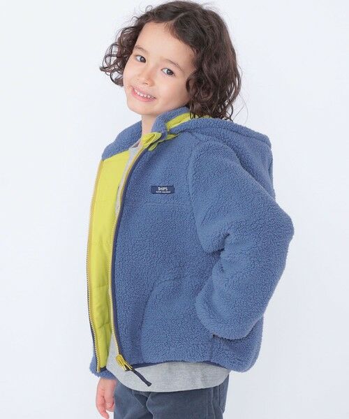 SHIPS / シップス ブルゾン | SHIPS KIDS:100〜130cm/〈洗濯機可能〉ボア リバーシブル ジャケット | 詳細11