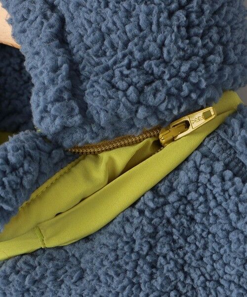 SHIPS / シップス ブルゾン | SHIPS KIDS:140〜160cm/〈洗濯機可能〉ボア リバーシブル ジャケット | 詳細7