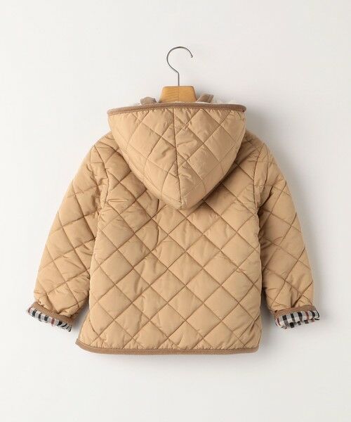 SHIPS / シップス ブルゾン | SHIPS KIDS:90cm /〈手洗い可能〉キルト フード ジャケット | 詳細1