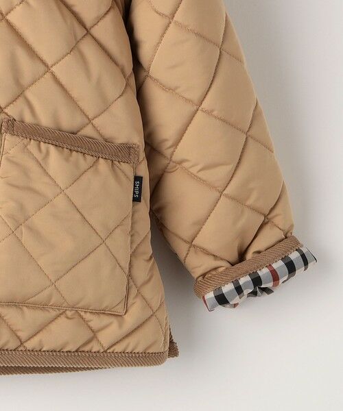 SHIPS / シップス ブルゾン | SHIPS KIDS:90cm /〈手洗い可能〉キルト フード ジャケット | 詳細3