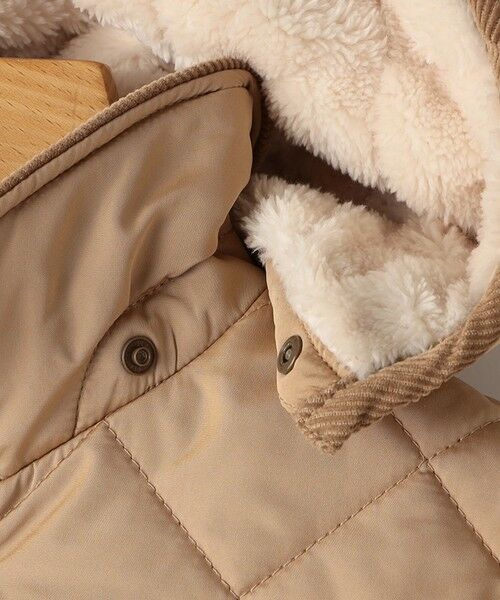 SHIPS / シップス ブルゾン | SHIPS KIDS:90cm /〈手洗い可能〉キルト フード ジャケット | 詳細5