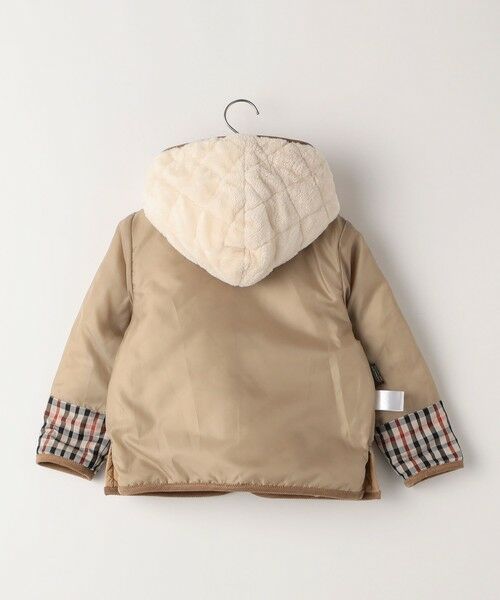 SHIPS / シップス ブルゾン | SHIPS KIDS:90cm /〈手洗い可能〉キルト フード ジャケット | 詳細8