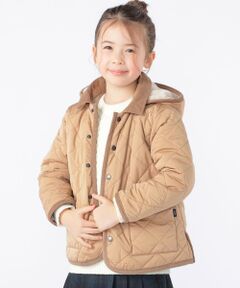 SHIPS / シップス ブルゾン | SHIPS KIDS:100〜130m /〈手洗い可能〉キルト フード ジャケット