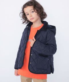 SHIPS / シップス ブルゾン | SHIPS KIDS:100〜130m /〈手洗い可能〉キルト フード ジャケット