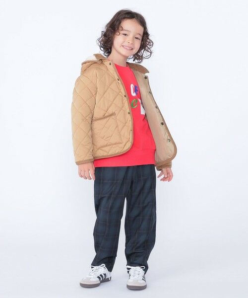 SHIPS / シップス ブルゾン | SHIPS KIDS:100〜130m /〈手洗い可能〉キルト フード ジャケット | 詳細12