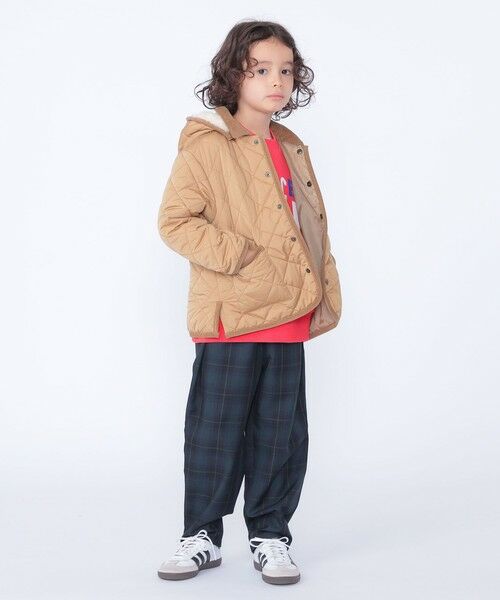 SHIPS / シップス ブルゾン | SHIPS KIDS:100〜130m /〈手洗い可能〉キルト フード ジャケット | 詳細14