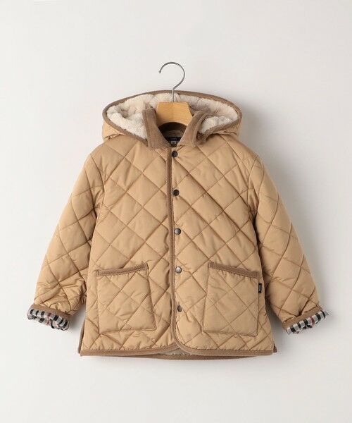 SHIPS / シップス ブルゾン | SHIPS KIDS:100〜130m /〈手洗い可能〉キルト フード ジャケット | 詳細15