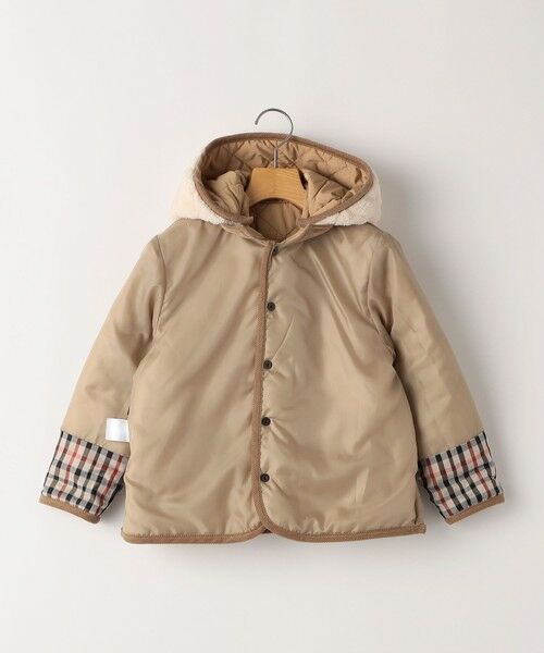 SHIPS / シップス ブルゾン | SHIPS KIDS:100〜130m /〈手洗い可能〉キルト フード ジャケット | 詳細22