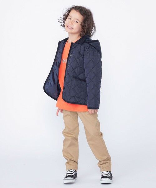 SHIPS / シップス ブルゾン | SHIPS KIDS:100〜130m /〈手洗い可能〉キルト フード ジャケット | 詳細28