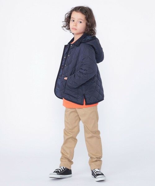 SHIPS / シップス ブルゾン | SHIPS KIDS:100〜130m /〈手洗い可能〉キルト フード ジャケット | 詳細29