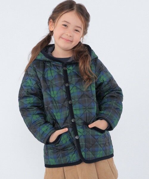 SHIPS / シップス ピーコート | 【SHIPS KIDS別注】LAVENHAM:120〜140cm/ 50th ANNIV キルティング ジャケット | 詳細1