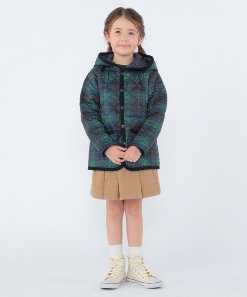 SHIPS / シップス ピーコート | 【SHIPS KIDS別注】LAVENHAM:120〜140cm/ 50th ANNIV キルティング ジャケット | 詳細10